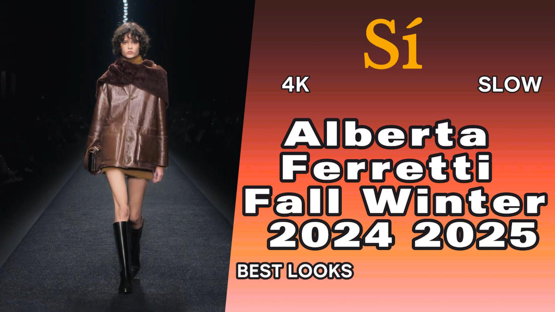 Alberta Ferretti Fall Winter 2024 2025 Fashion Show | Slow | 4K - Sí Fashions