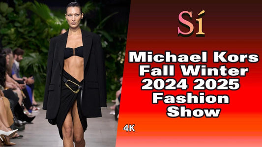 Michael Kors Fall Winter 2024 2025 Fashion Show | 4K - Sí Fashions