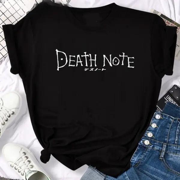 Death Note Anime T-Shirt: Kawaii Bleach Ichigo Graphic Tee - Sí Fashions