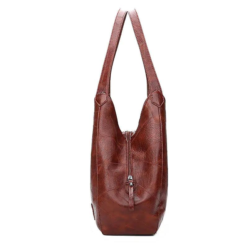 Vintage PU Leather Handbag For Women - Sí Fashions