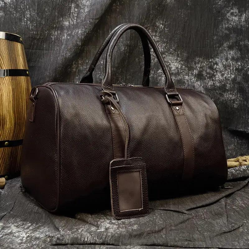 Genuine Leather Travel Bag - Sí Fashions