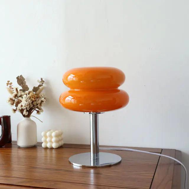 Italian Designer Glass Egg Tart Table Lamp - Sí Fashions