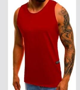 Men's Summer Casual Slim Sleeveless T-Shirt Top Blouse - Sí Fashions