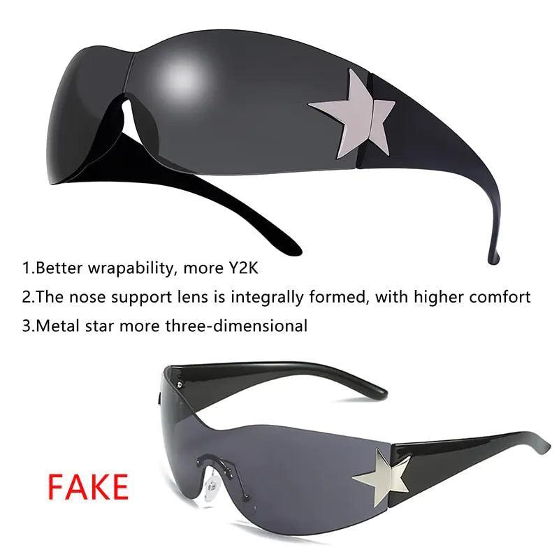 Punk Sports Sunglasses Women Brand Designer - Sí Fashions