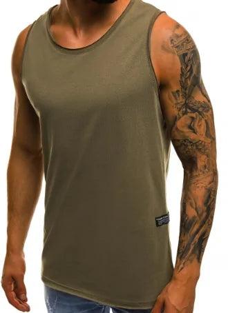 Men's Summer Casual Slim Sleeveless T-Shirt Top Blouse - Sí Fashions