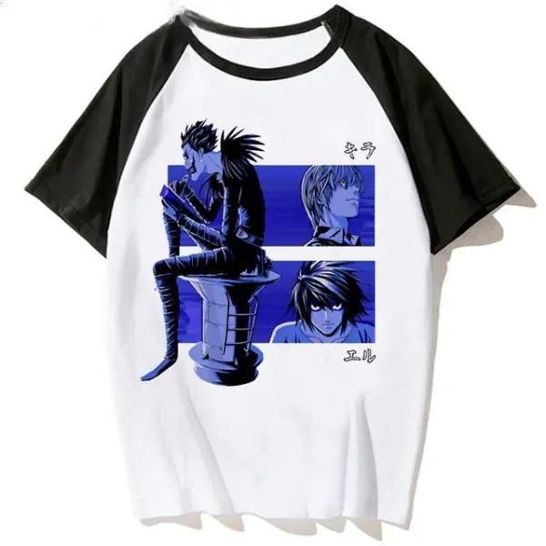 Death Note Anime T-Shirt: Kawaii Bleach Ichigo Graphic Tee - Sí Fashions