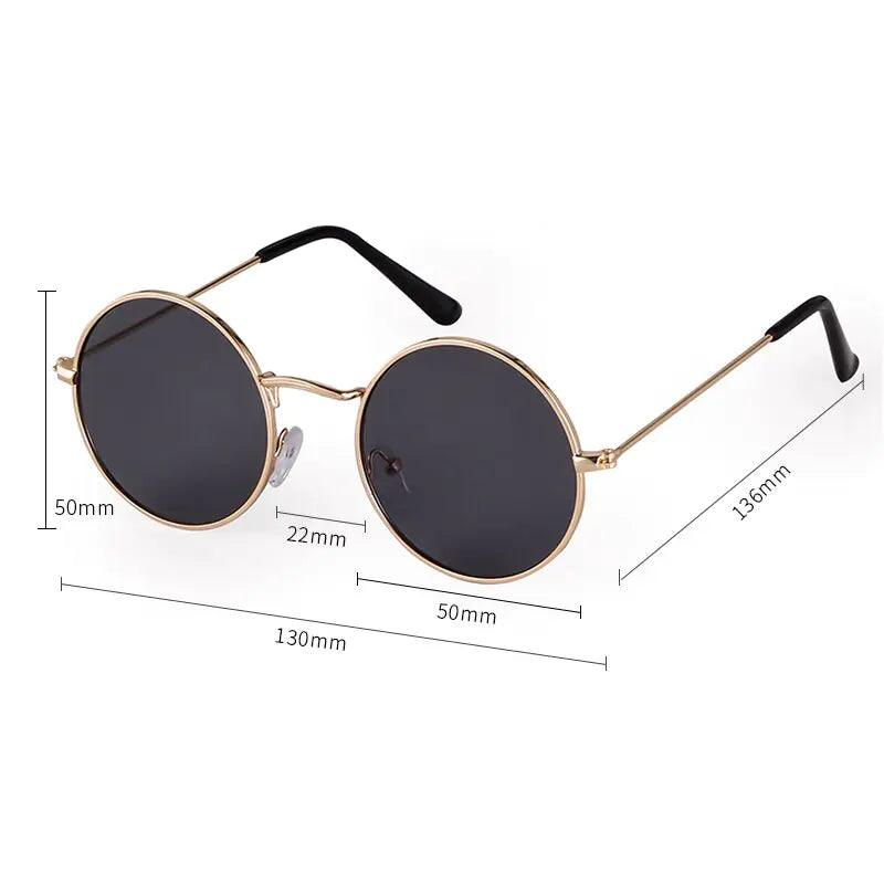 Small Retro Round Sunglasses for Women - Sí Fashions