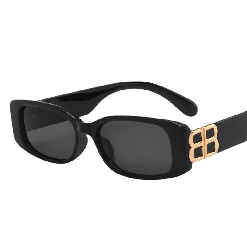 Small Square Frame UV400 Sunglasses Retro - Sí Fashions