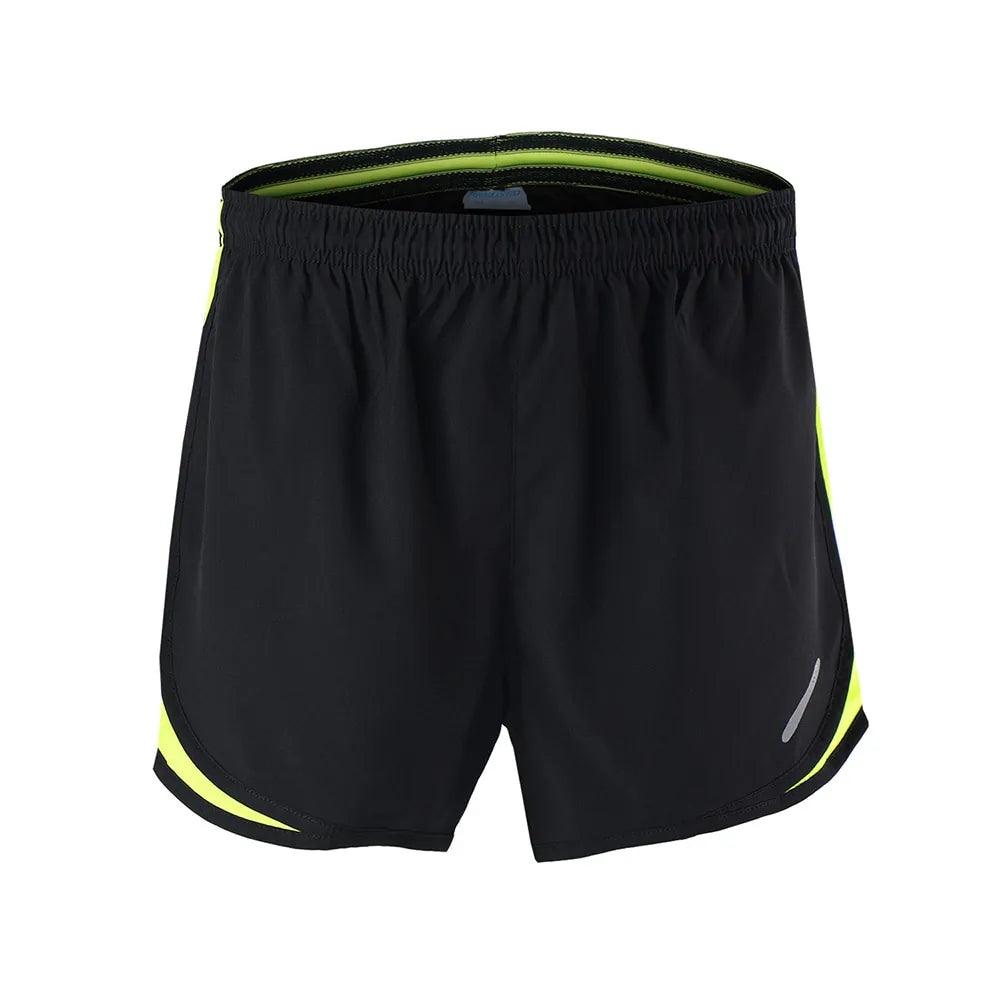 Men's 2-in-1 Running Shorts: Sport Athletic Crossfit Fitness Gym Pants - Sí Fashions