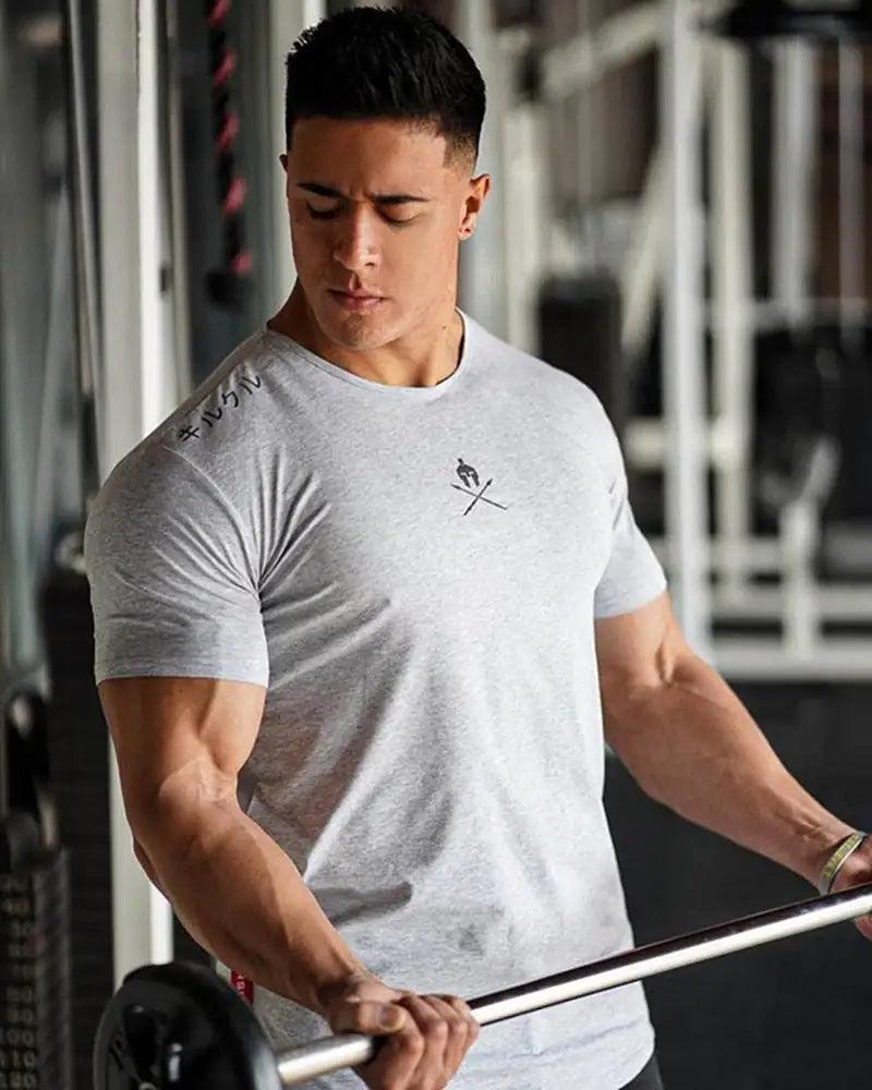 Men's T Shirt Summer Bodybuilding - Sí Fashions