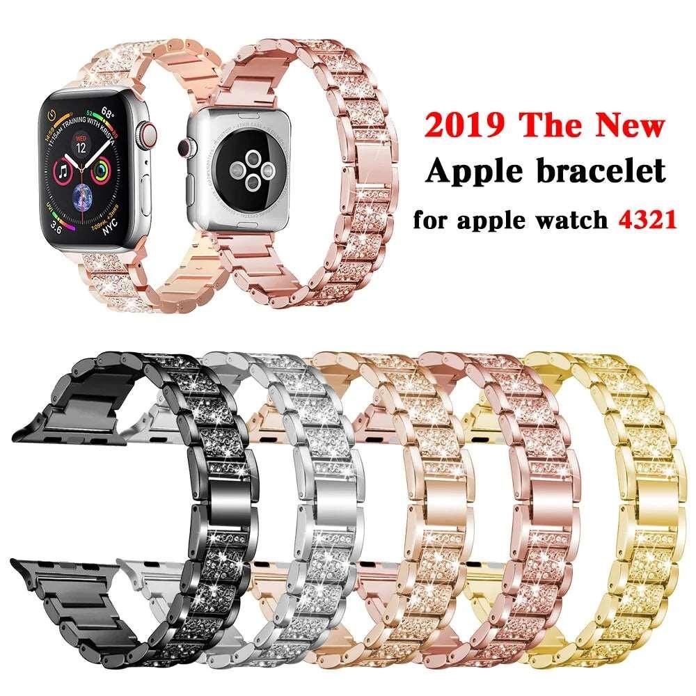 Band Metal Strap For Apple Watches - Sí Fashions