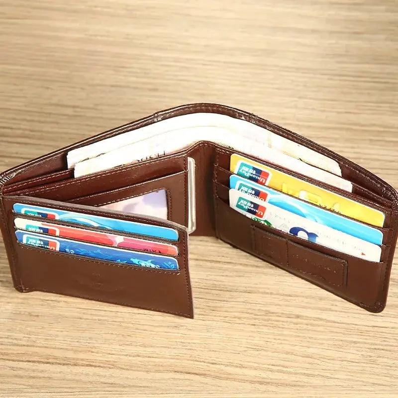 Men's Luxury Tri-Fold Wallet - Sí Fashions