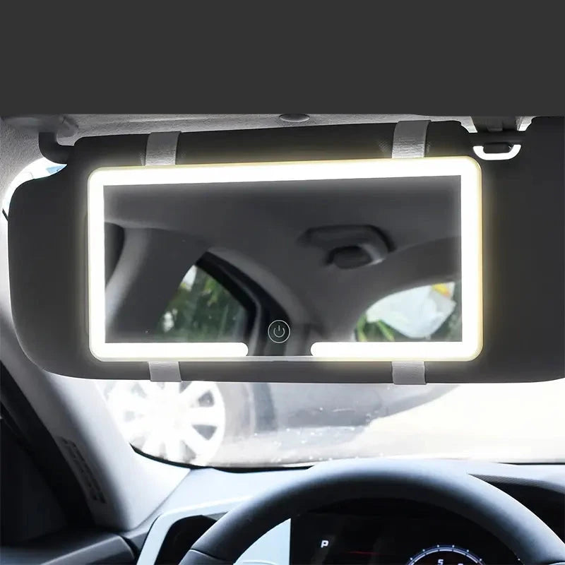 HD Mirror Car LED Makeup