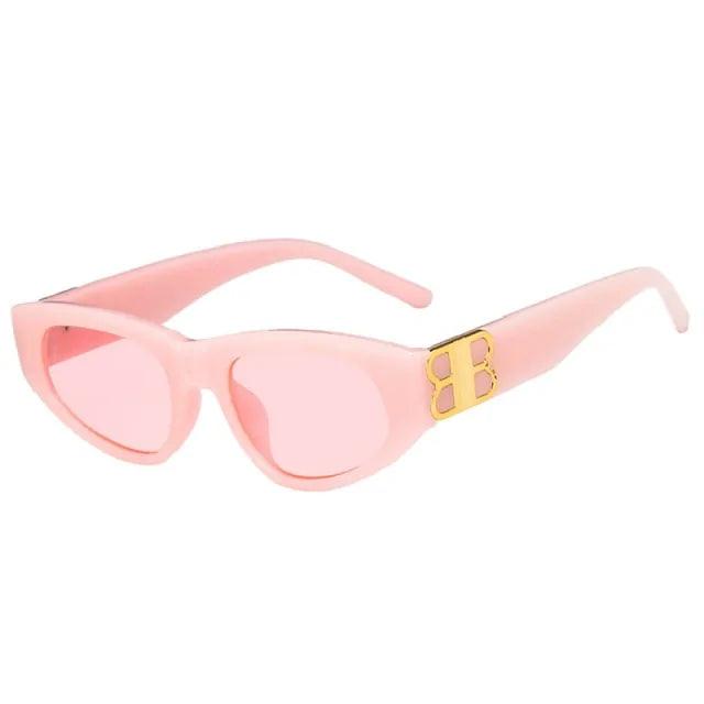 Small Square Frame UV400 Sunglasses Retro - Sí Fashions