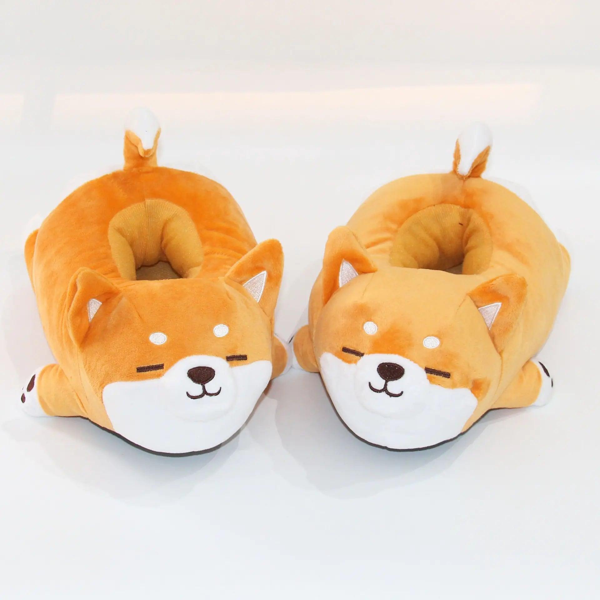 Teen Puppy Plush Slippers - Sí Fashions