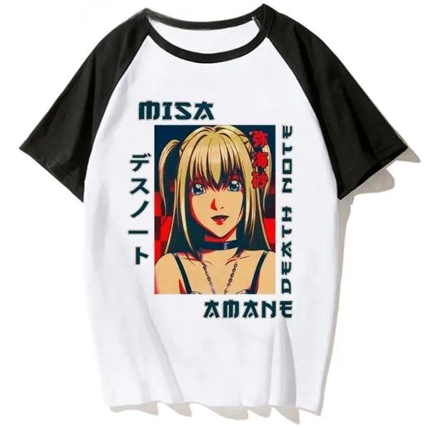 Death Note Anime T-Shirt: Kawaii Bleach Ichigo Graphic Tee - Sí Fashions