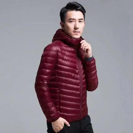 Men's Ultra Lightweight Packable Down Coat Big Size Men - Sí Fashions