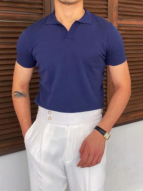 Summer Men Fashion Polo Shirts Short Sleeve - Sí Fashions