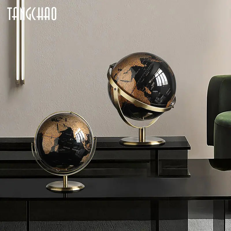 Home Decor World Globe Retro Map