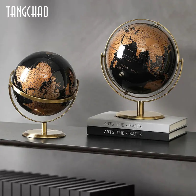 Home Decor World Globe Retro Map