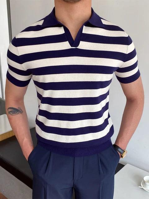 Summer Men Fashion Polo Shirts Short Sleeve - Sí Fashions