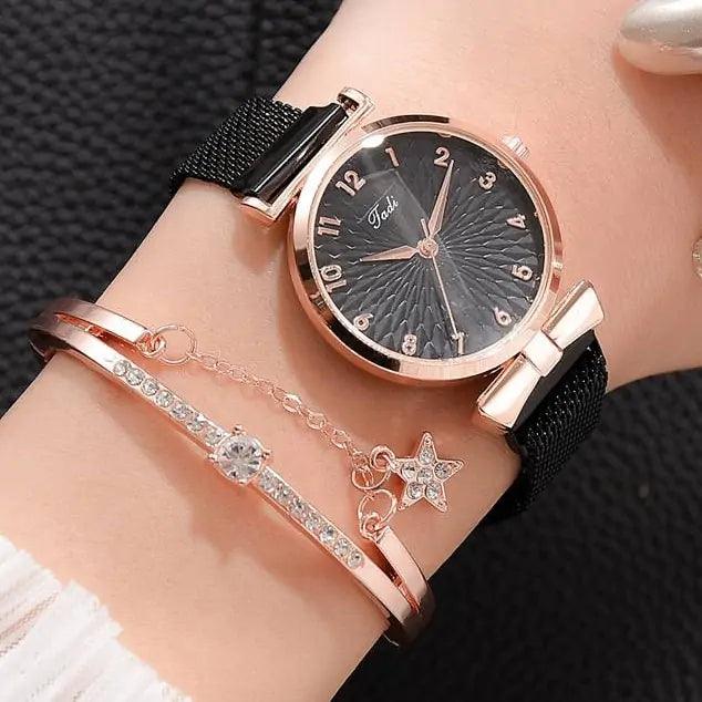 Luxury Magnetic Quartz Bracelet Watches - Sí Fashions