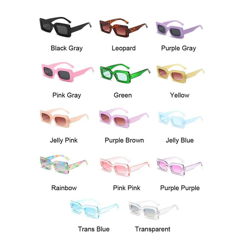 Fashion Pink UV Protection Square Sunglasses - Sí Fashions