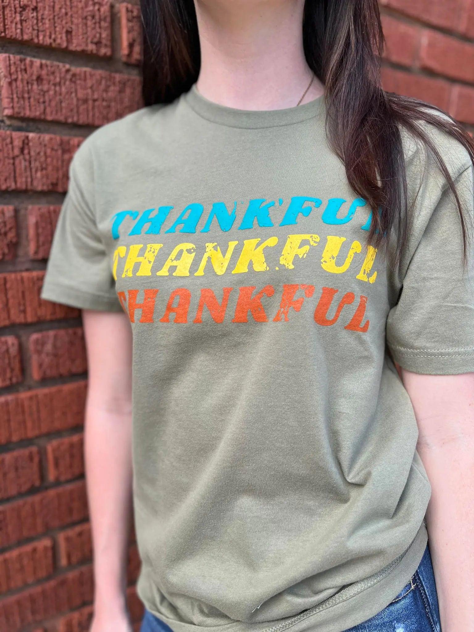 Thankful T-Shirt - Sí Fashions