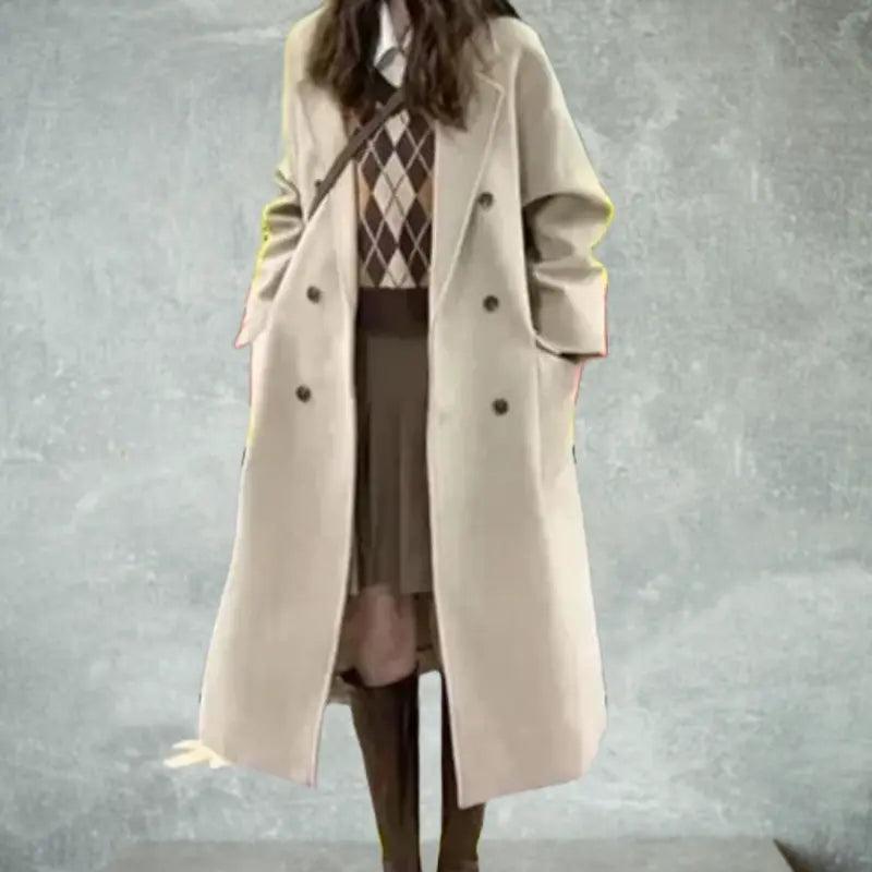 Elegant Trench Coat for Winter - Sí Fashions