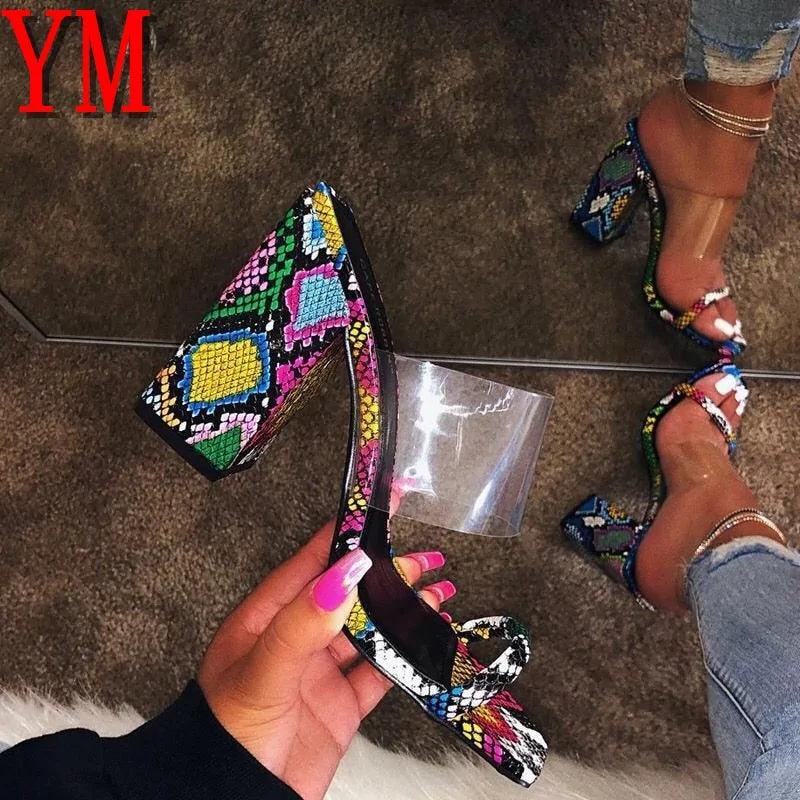 Women Transparent PVC Sandals - Sí Fashions