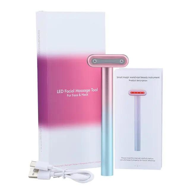 Facial Red Light Therapy Tool | 4 in 1  Set