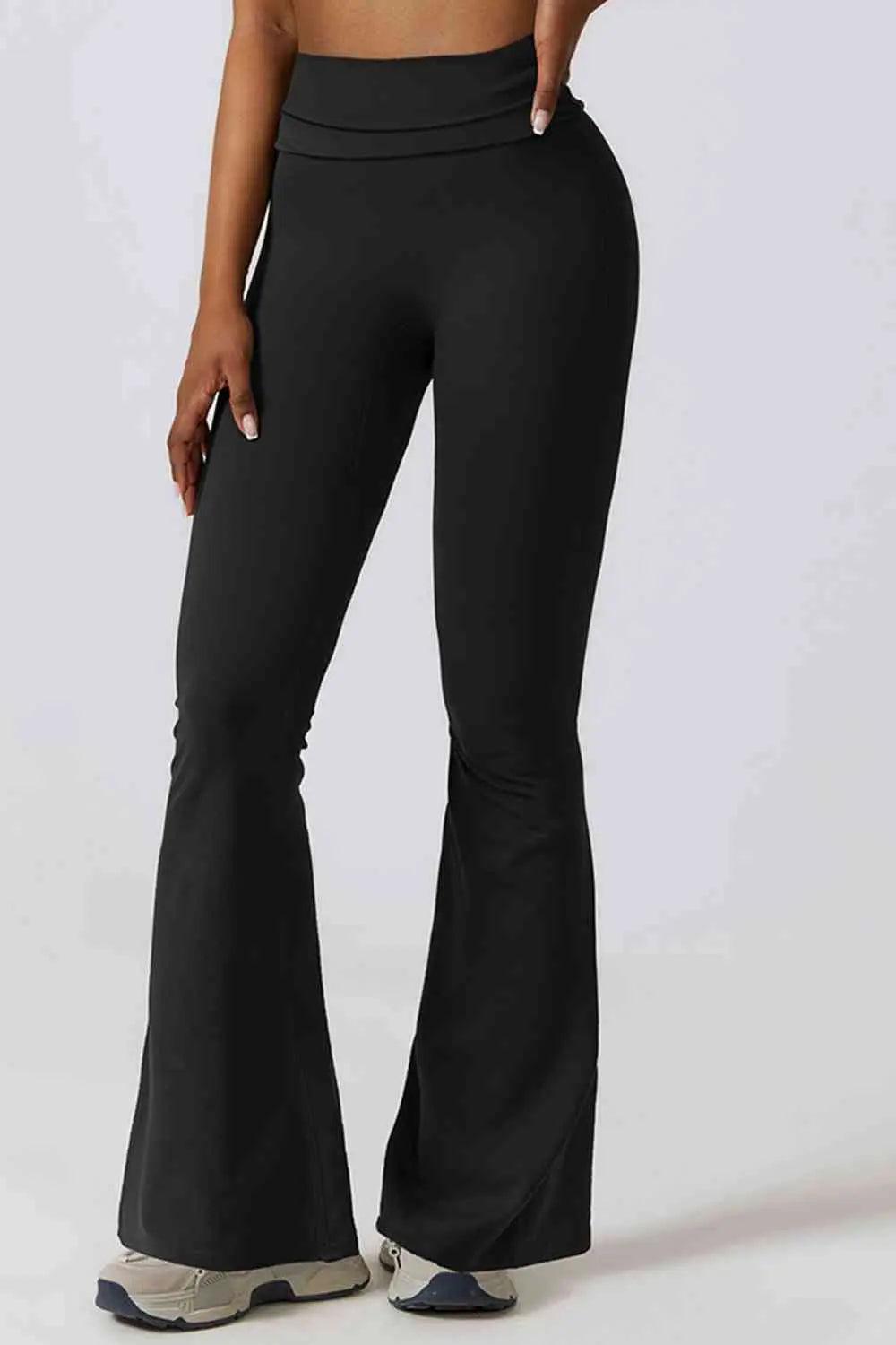 Halter Neck Flare Sport Jumpsuit - Sí Fashions