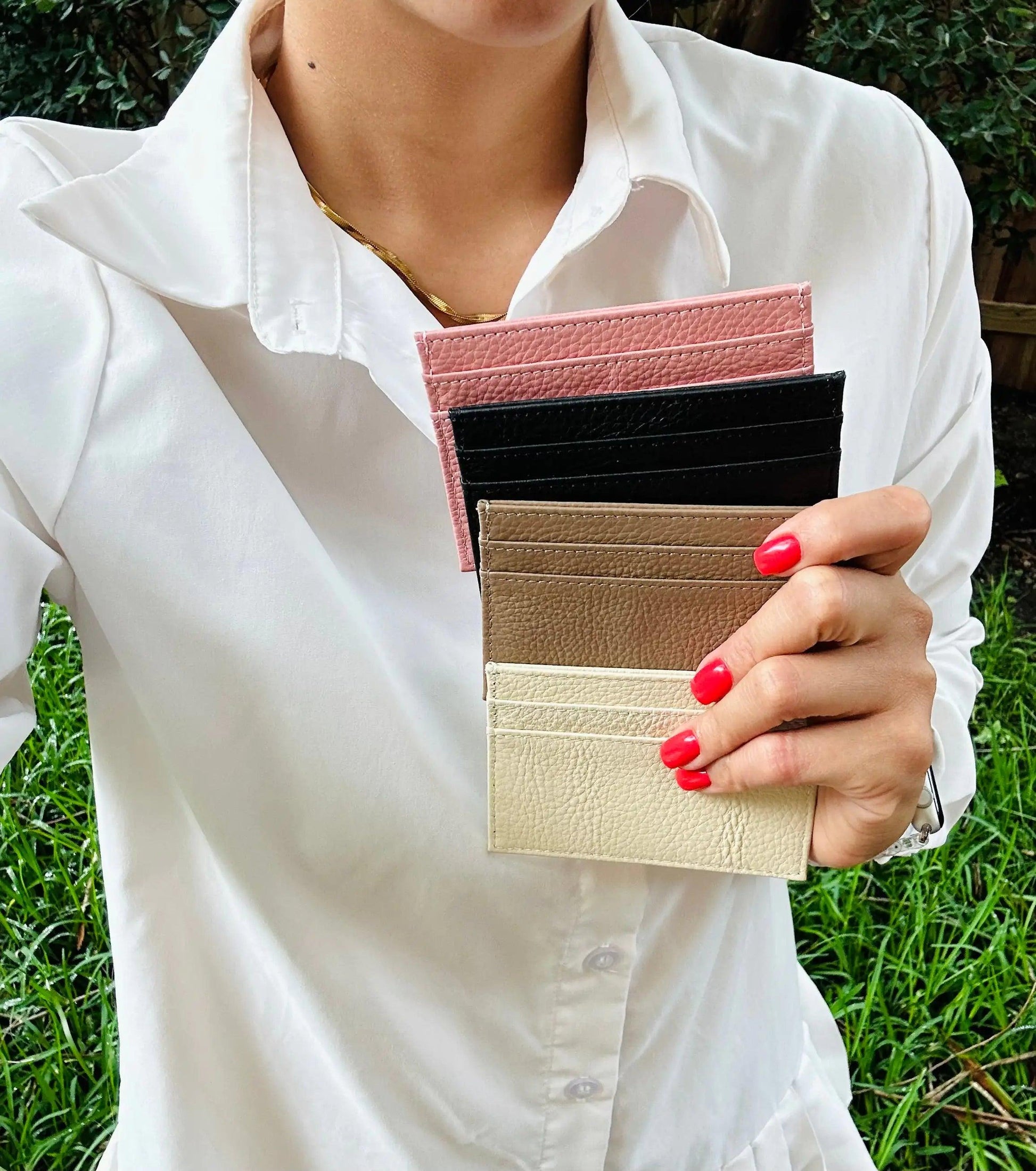 Lara Leather Wallet - Sí Fashions