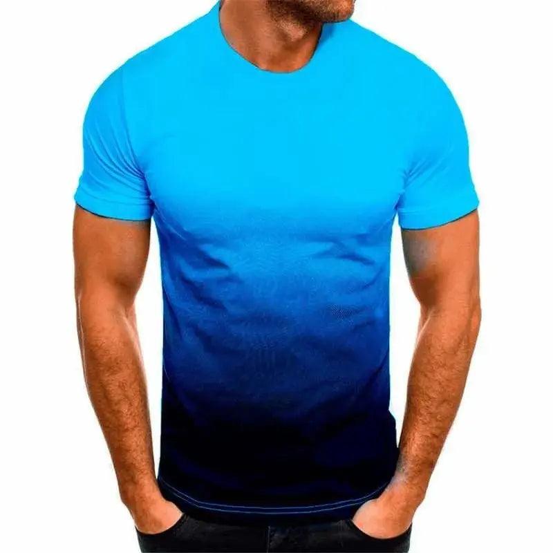 Men's Summer Popular T-Shirt Thin Loose - Sí Fashions