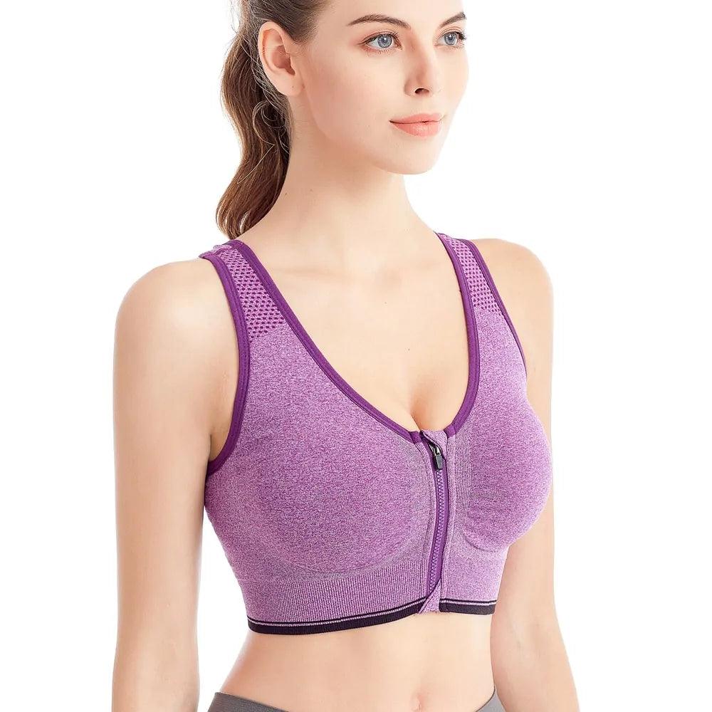 Women's Sports Bra Crop Top Fitness Wear - Sí Fashions