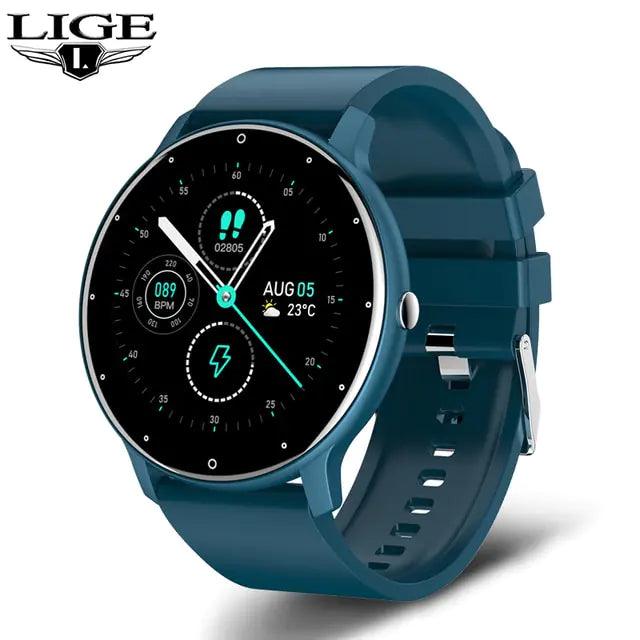 New Smart Watch Men Full Touch Screen Sport Fitness Watch - Sí Fashions