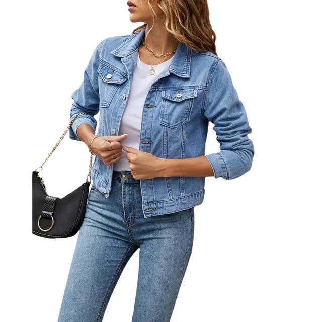 Women's Denim Jacket - Sí Fashions