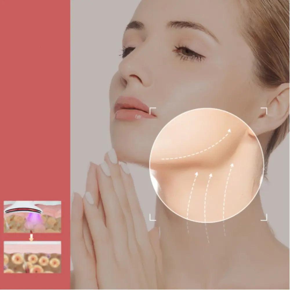 Microcurrent Face Beauty Device with EMS & LED Photon Therapy - Sí Fashions