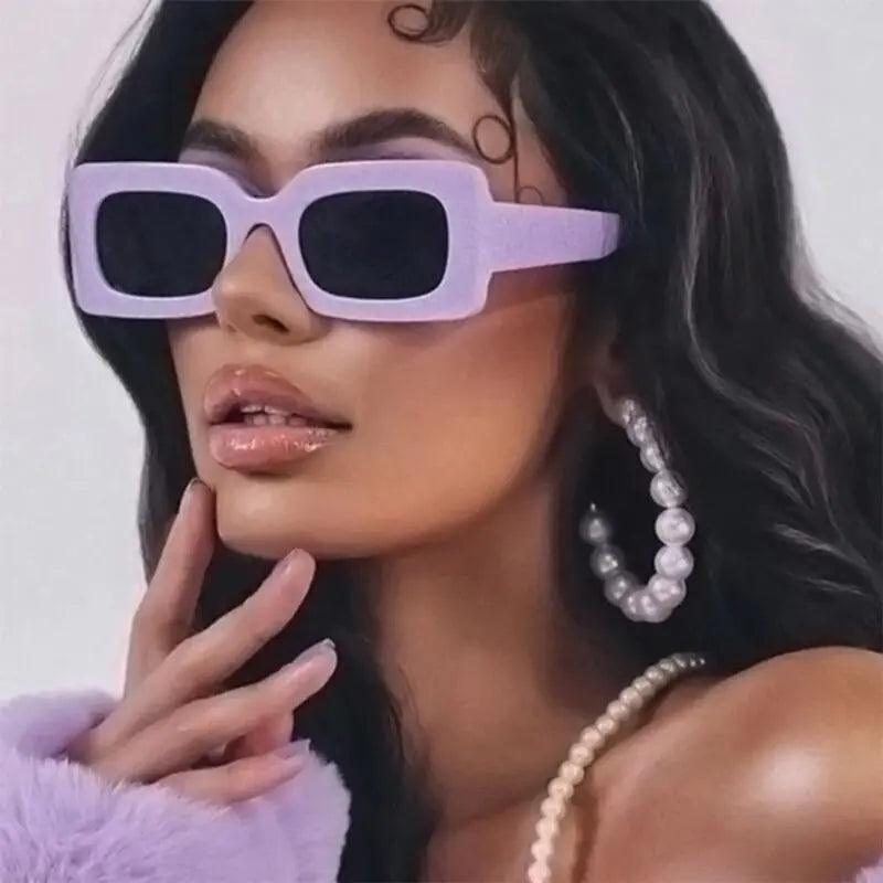 Fashion Pink UV Protection Square Sunglasses - Sí Fashions