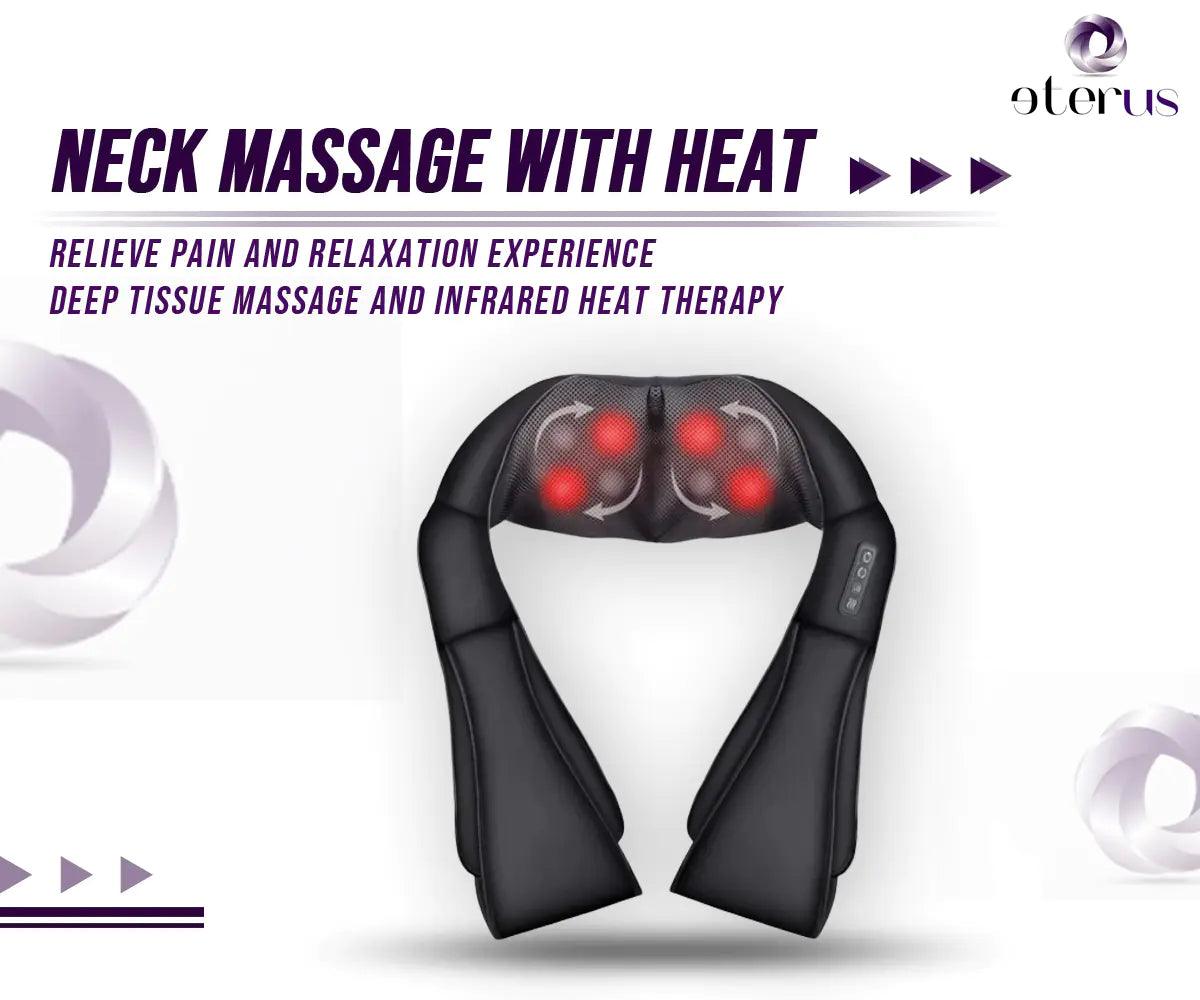 Neck and Shoulder Massager With Heat - Sí Fashions