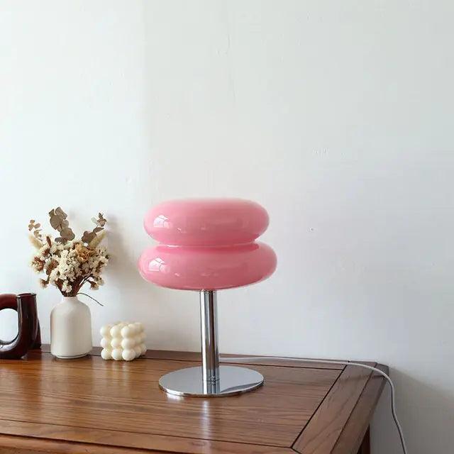 Italian Designer Glass Egg Tart Table Lamp - Sí Fashions