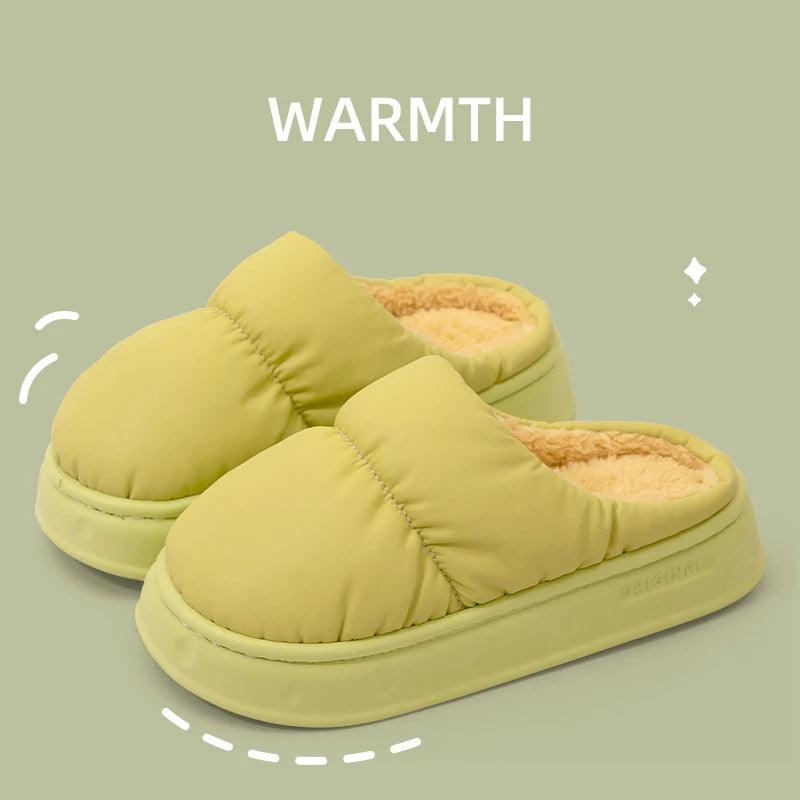 Thick Non-Slip Warm Slippers - Sí Fashions