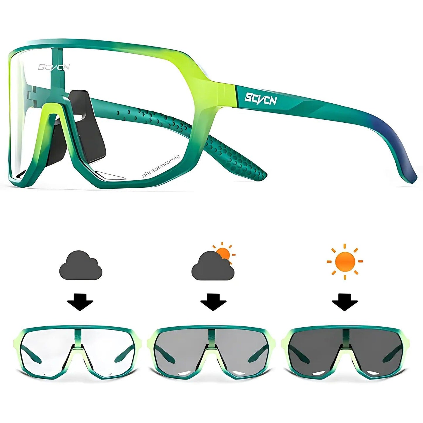 Photochromic All-Sport Sunglasses - Sí Fashions