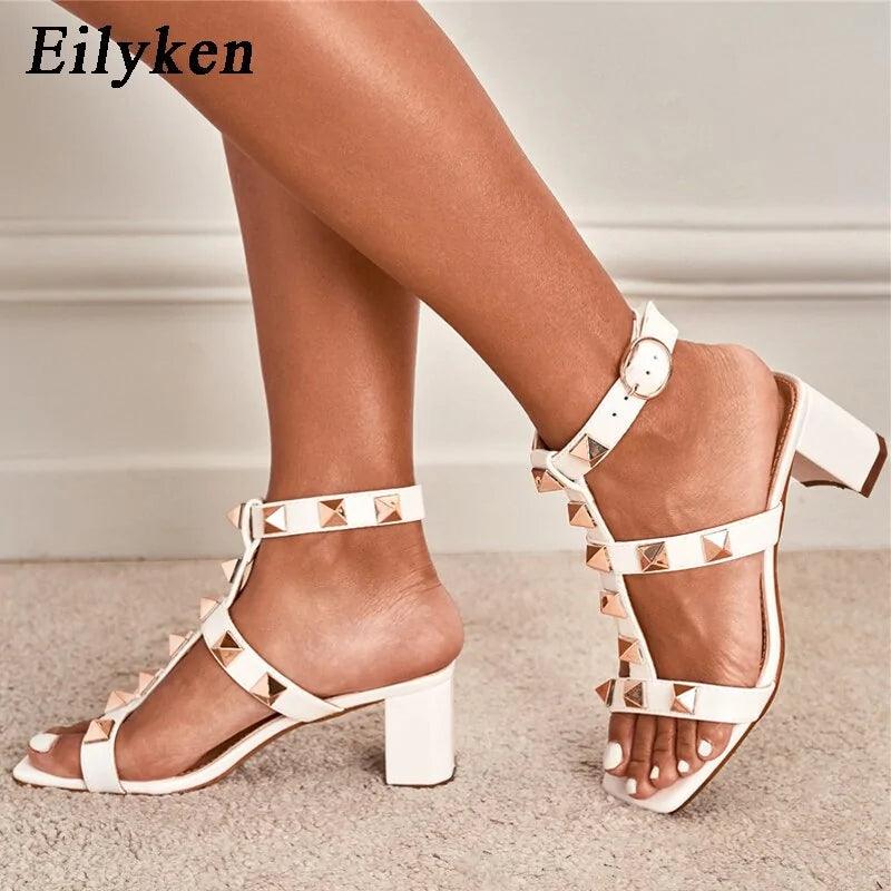 Women Rivet Shoes - Sí Fashions