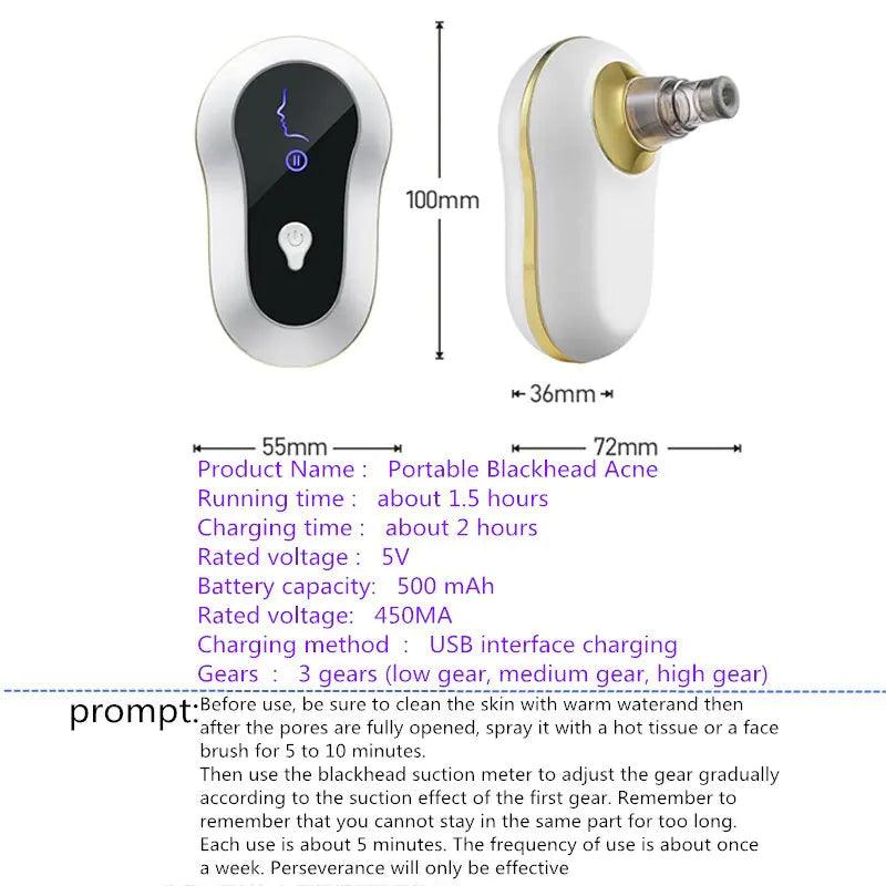 Vacuum Suction Beauty Machine - Deep Cleansing - Sí Fashions