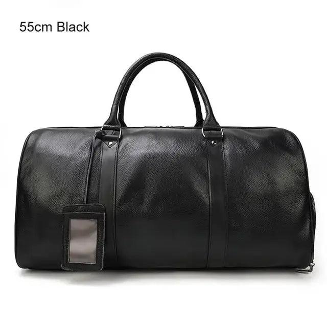 Genuine Leather Travel Bag - Sí Fashions