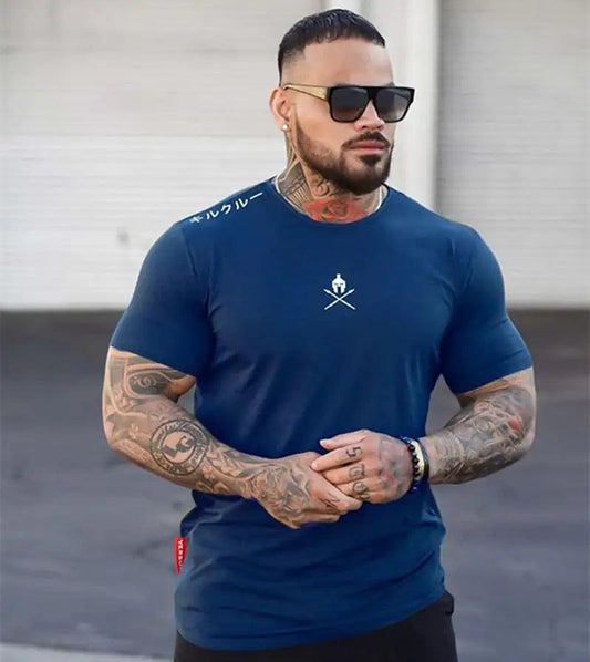 Men's T Shirt Summer Bodybuilding - Sí Fashions