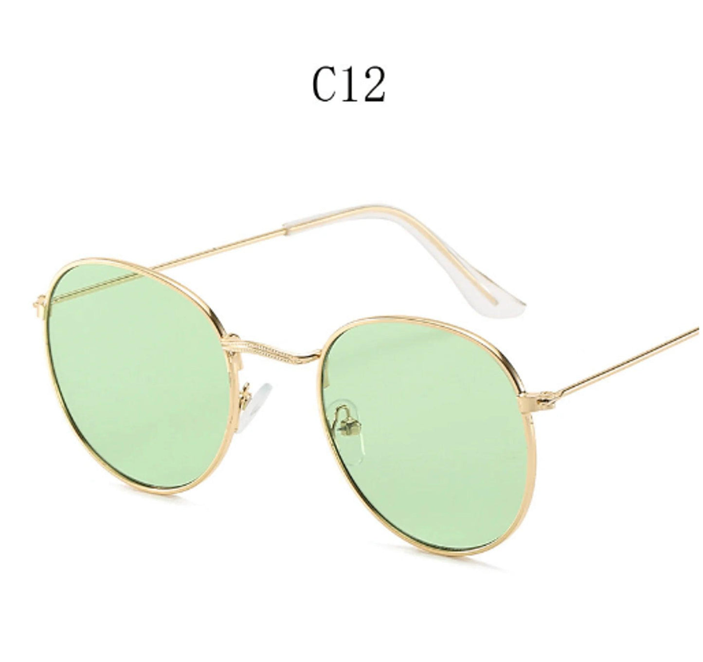 Small Retro Round Sunglasses for Women - Sí Fashions