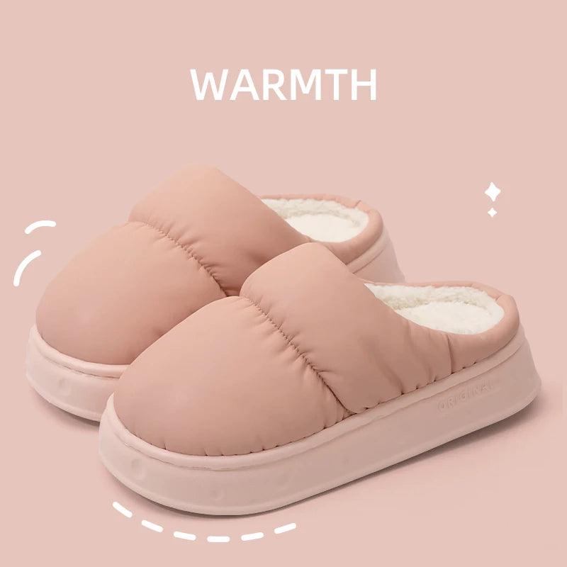 Thick Non-Slip Warm Slippers - Sí Fashions