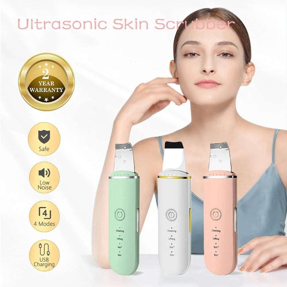 Beauty Ultrasonic Skin Scrubber - Sí Fashions